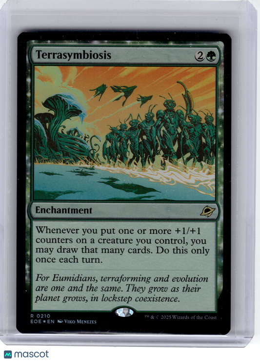 2025 Magic: The Gathering—Terrasymbiosis #210 Edge of Eternities—Rare Foil