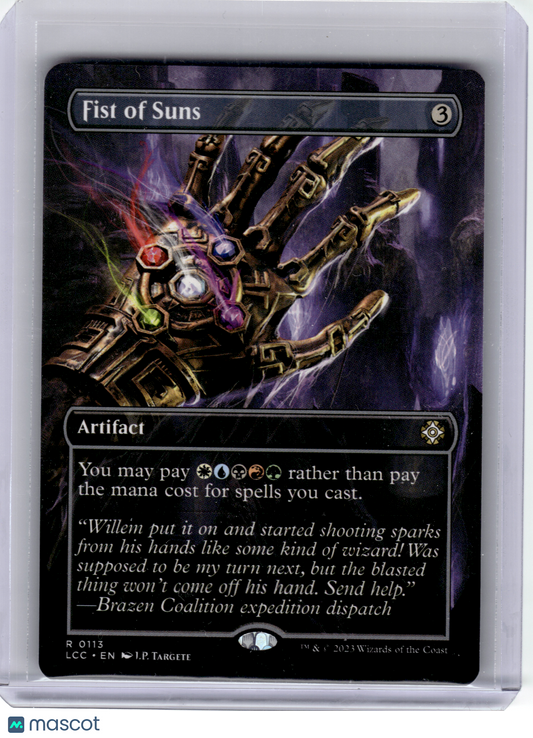 2023 Magic: The Gathering—Fist of Suns 113 Commander: The Lost Caverns of Ixalan