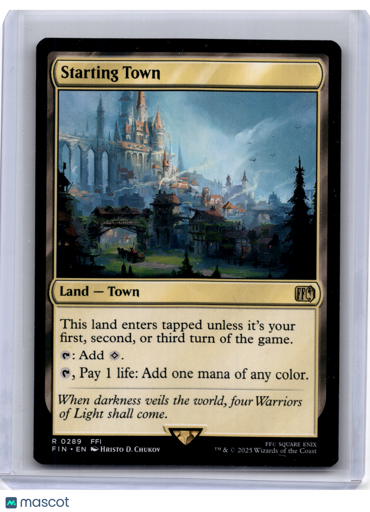2025 Magic: The Gathering—Starting Town #0289 FINAL FANTASY—Rare Nonfoil
