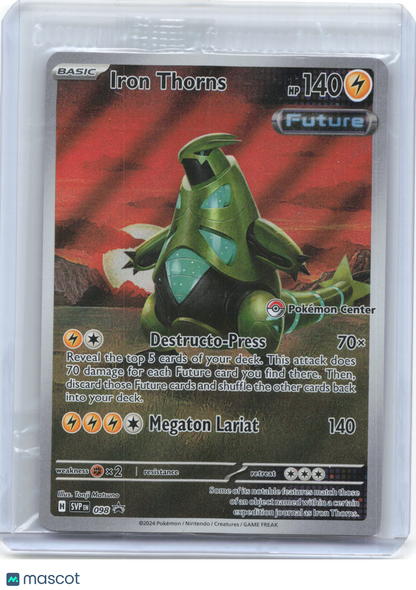 2024 Pokemon—Iron Thorns (PC Stamp) #SVP EN 098 S&V Promo Cards—(Sealed)