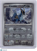 2025 Pokemon—Cobalion #66/86 SV: Black Bolt—Rare Foil (Master Ball Pattern)