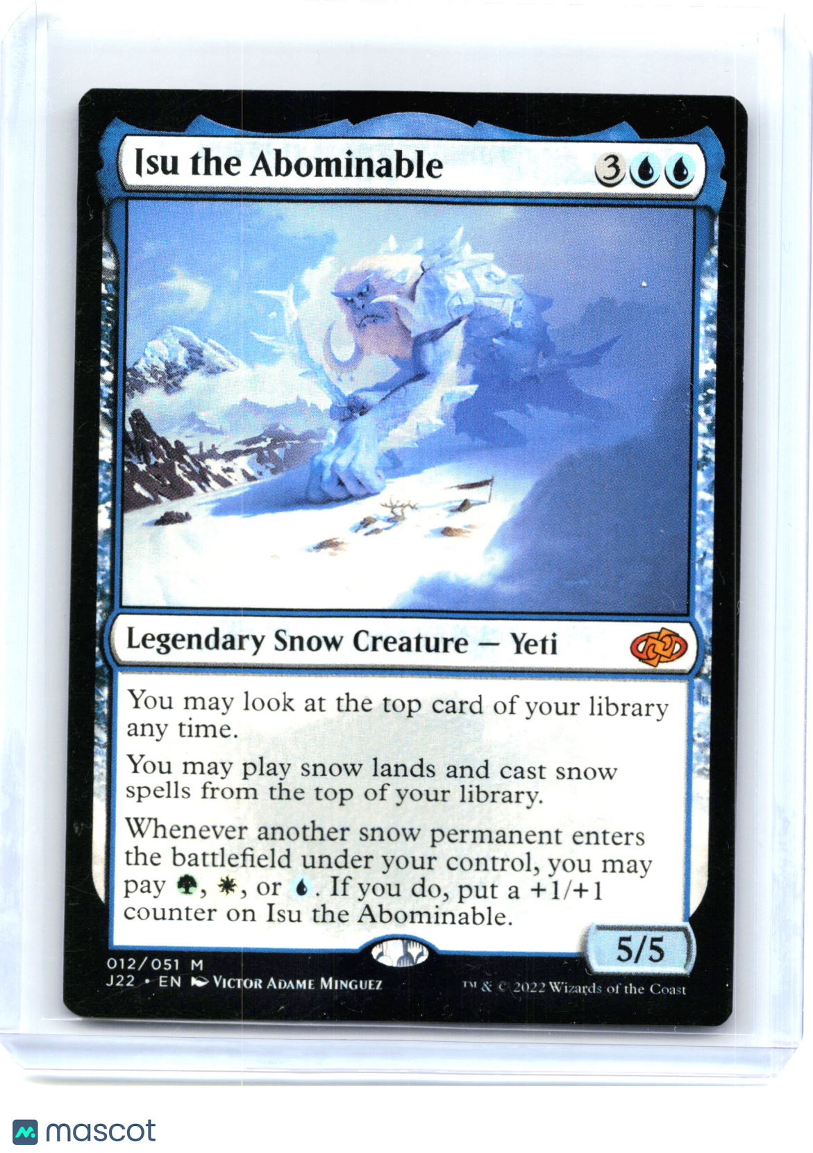 Magic: The Gathering—Isu the Abominable #12 Jumpstart 2022—Mythic Non-Foil