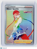 2022 Pokemon—Elesa's Sparkle (Secret) #275/264 Fusion Strike—Secret Rare Holo