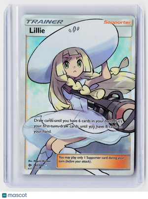 2017 Pokemon—Lillie (Full Art) #147 Sun & Moon Base Set—UR Holo [Lightly Played]