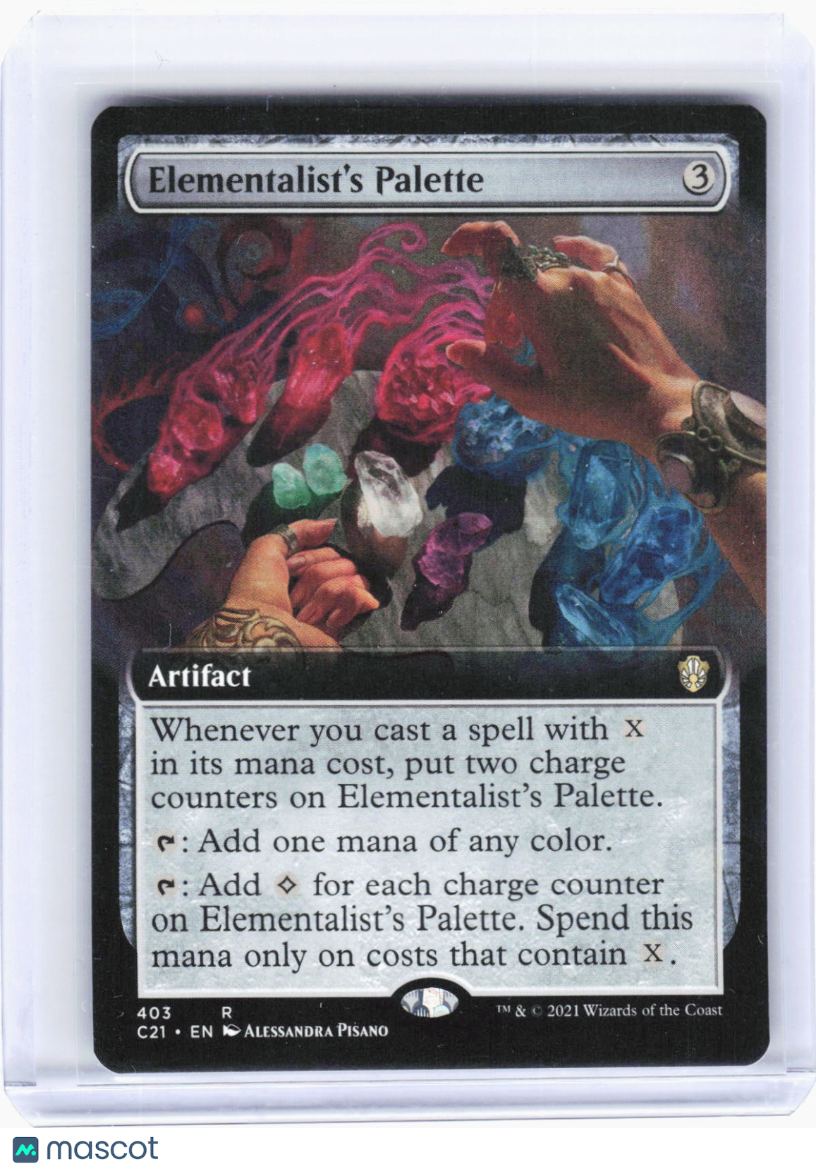Magic: The Gathering—Elementalist's Palette #403 Commander 2021—Rare Non-Foil
