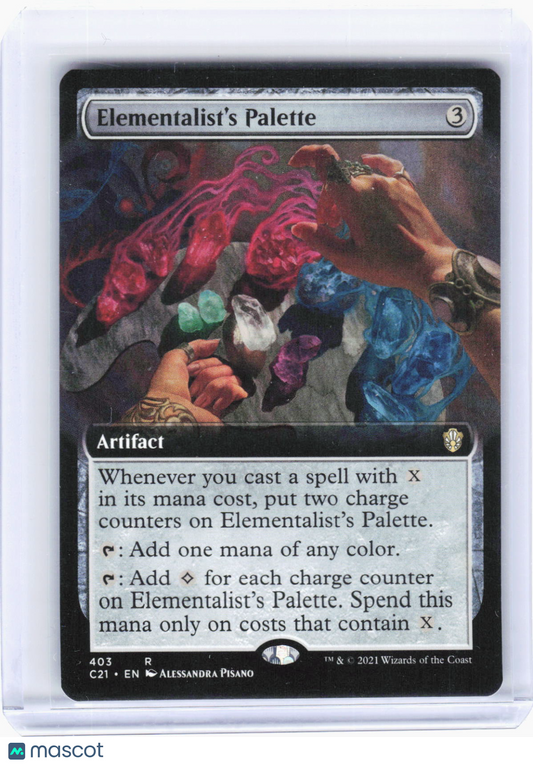 Magic: The Gathering—Elementalist's Palette #403 Commander 2021—Rare Non-Foil
