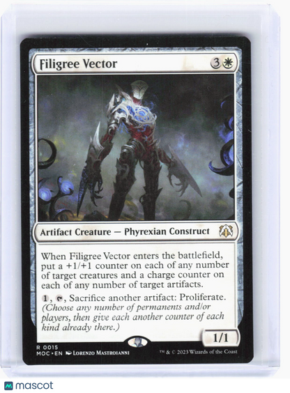 2023 Magic: The Gathering—Filigree Vector #15(MOC)—Rare Non-Foil