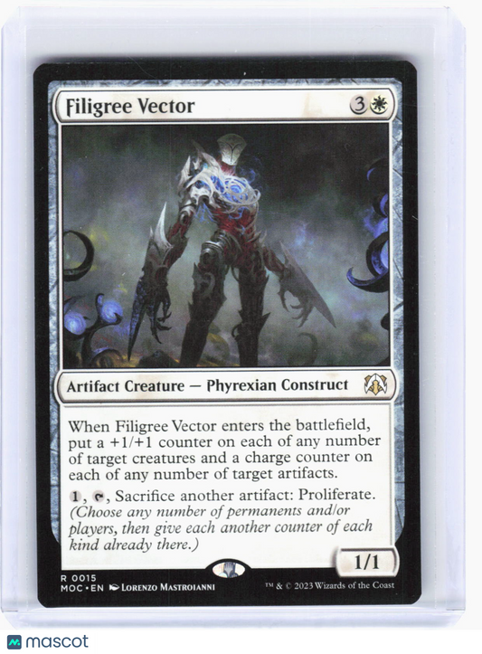 2023 Magic: The Gathering—Filigree Vector #15(MOC)—Rare Non-Foil