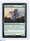 Magic: The Gathering—Nylea's Colossus #33 Commander 2018—Rare Non-Foil