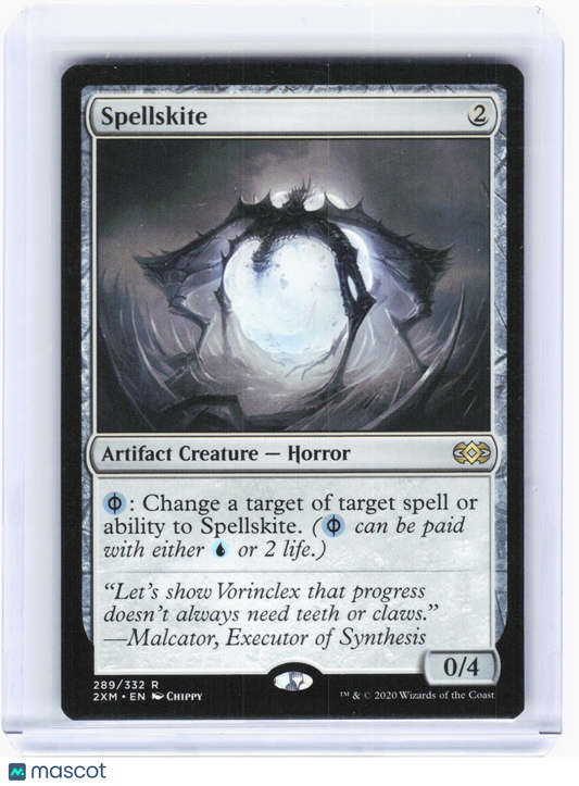 2020 Magic: The Gathering—Spellskite #289 Double Masters—Rare English
