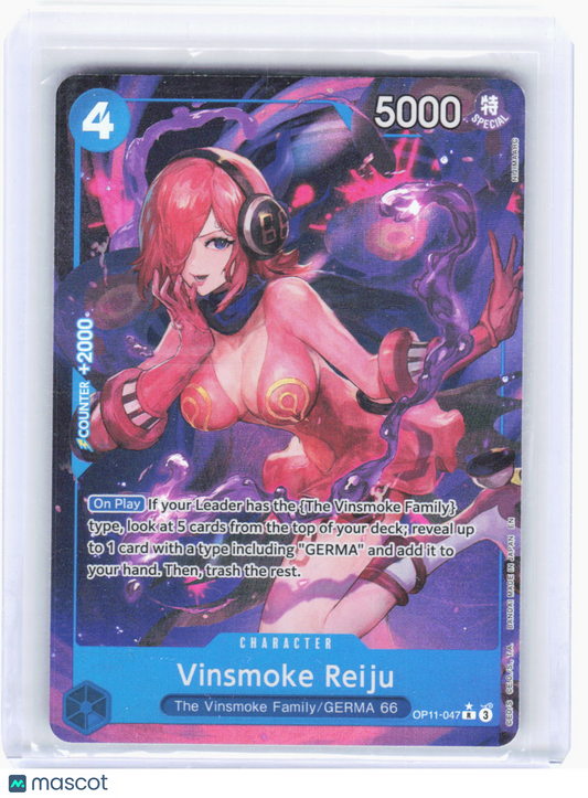 2024 One Piece—Vinsmoke Reiju (Alt Art) #OP11-047 A Fist of Divine Speed—R Foil