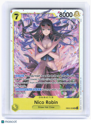 2024 One Piece—Nico Robin EB03-055 Heroines Edition—SR Foil