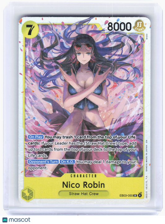 2024 One Piece—Nico Robin EB03-055 Heroines Edition—SR Foil