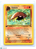 1999 Pokemon—Kabuto #50/62 Fossil—Common Nonholo (1st Edition) [Lightly Played]
