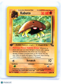 1999 Pokemon—Kabuto #50/62 Fossil—Common Nonholo (1st Edition) [Lightly Played]