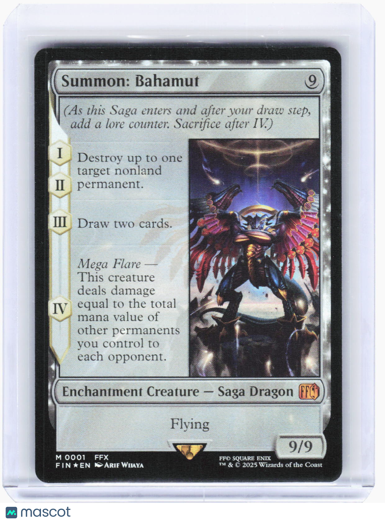 2025 Magic: The Gathering—Summon: Bahamut #1 FINAL FANTASY—Mythic Foil