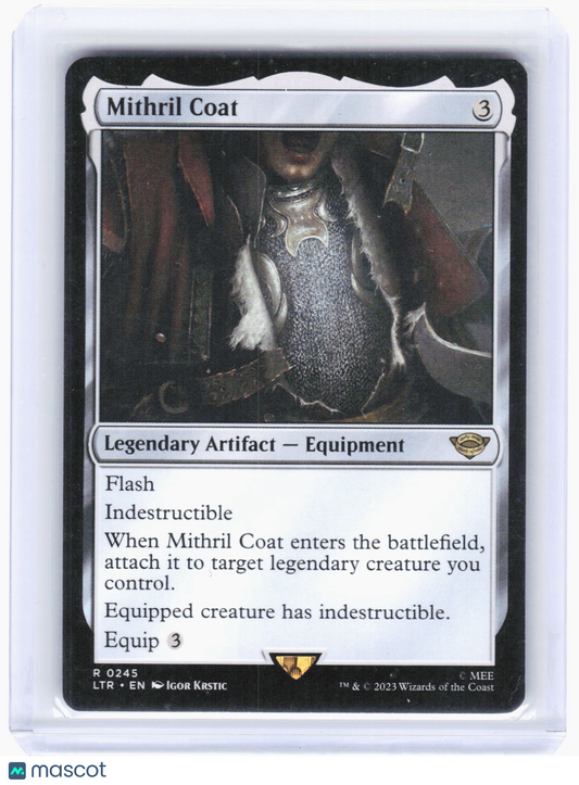 2023 Magic: The Gathering—Mithril Coat #245 (LTR)—Rare Non-Foil