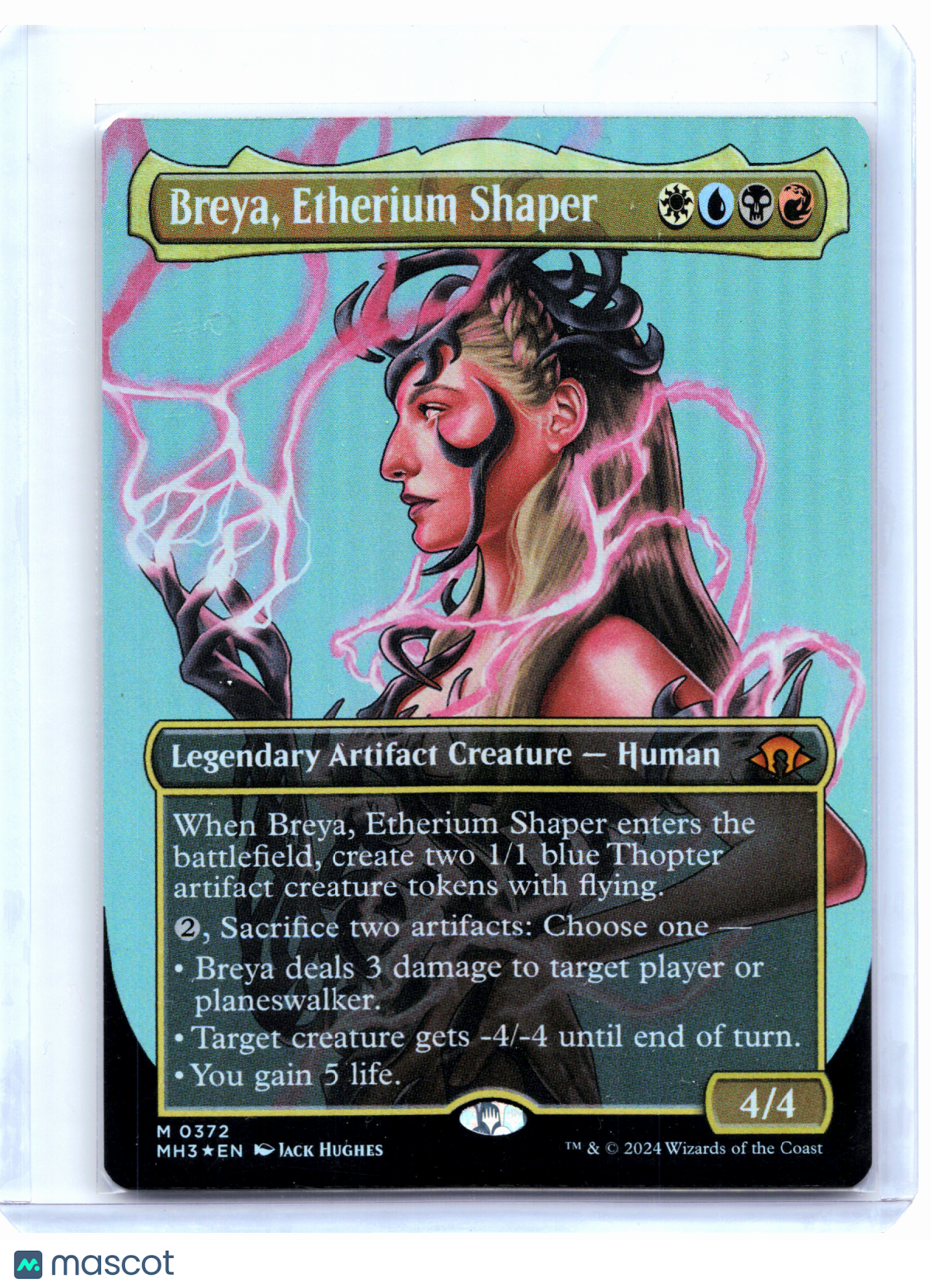 2024 Magic: The Gathering—Breya, Etherium Shaper (Borderless) #0372 MH3 ...