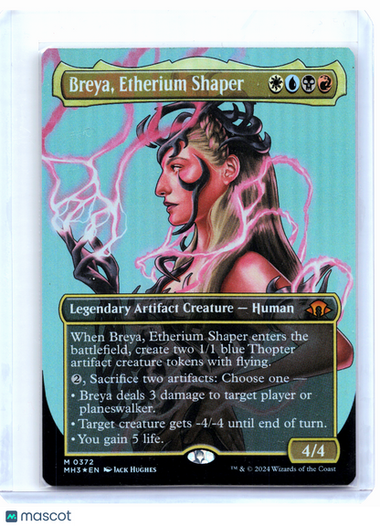 2024 Magic: The Gathering—Breya, Etherium Shaper (Borderless) #0372 MH3 ...