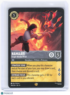 2025 Lorcana—Namaari - Single-Minded Rival #198 Reign of Jafar—Legendary Nonfoil