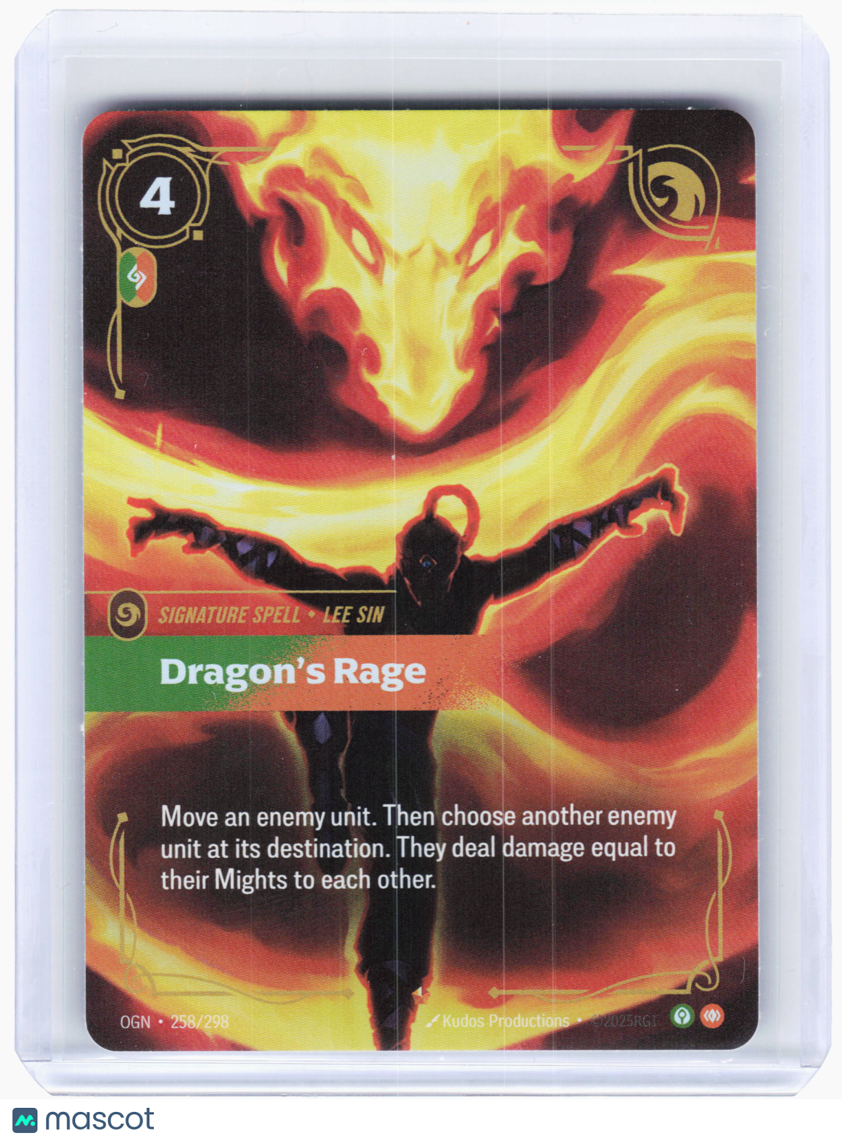 2025 Riftbound—Dragon's Rage #258 Origins—Epic Foil – Papa Joey's ...
