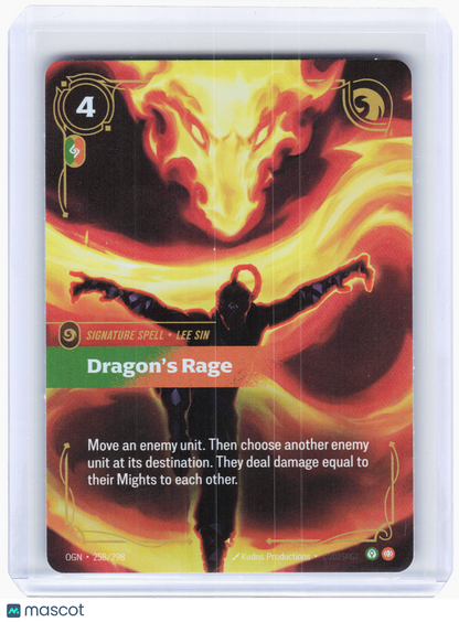 2025 Riftbound—Dragon's Rage #258 Origins—Epic Foil