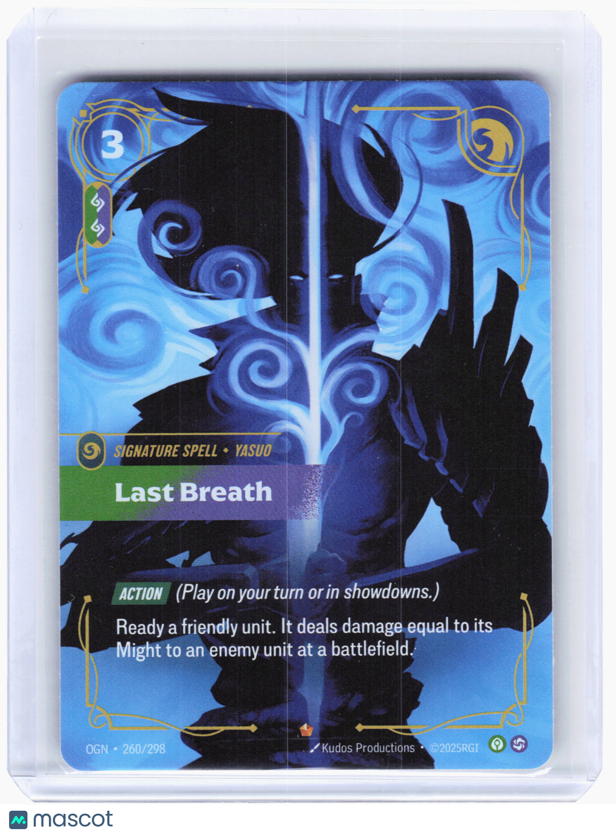 2025 Riftbound—Last Breath #260 Origins—Epic Foil