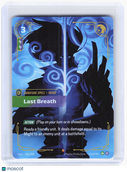 2025 Riftbound—Last Breath #260 Origins—Epic Foil