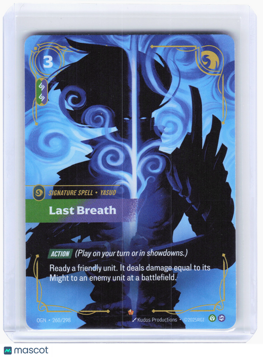 2025 Riftbound—Last Breath #260 Origins—Epic Foil