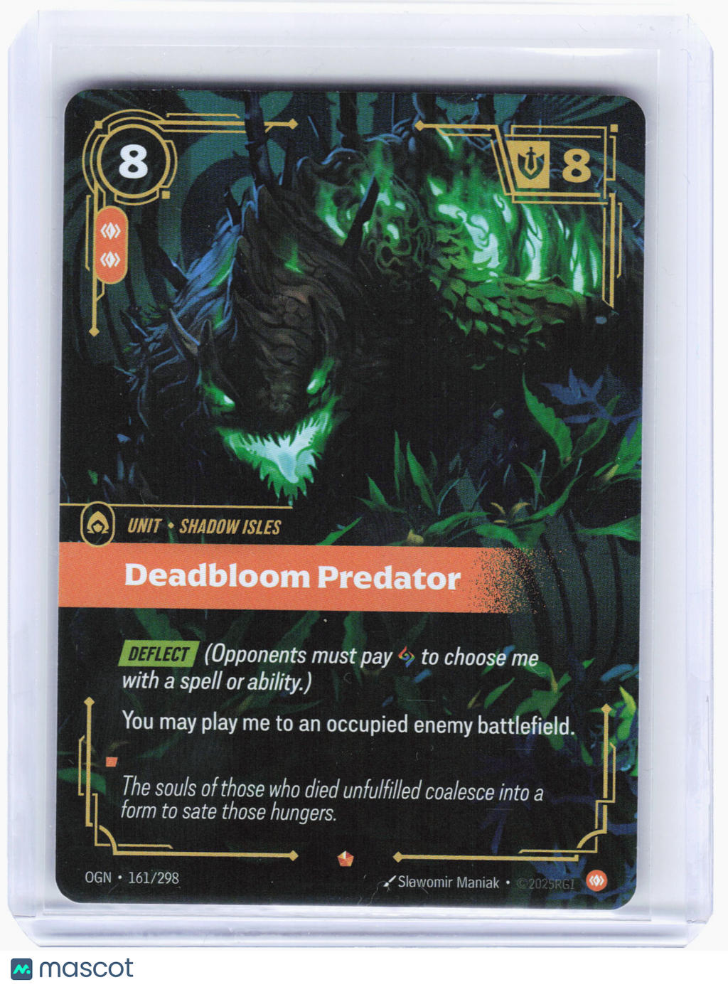 2025 Riftbound—Deadbloom Predator Origins—Epic Foil