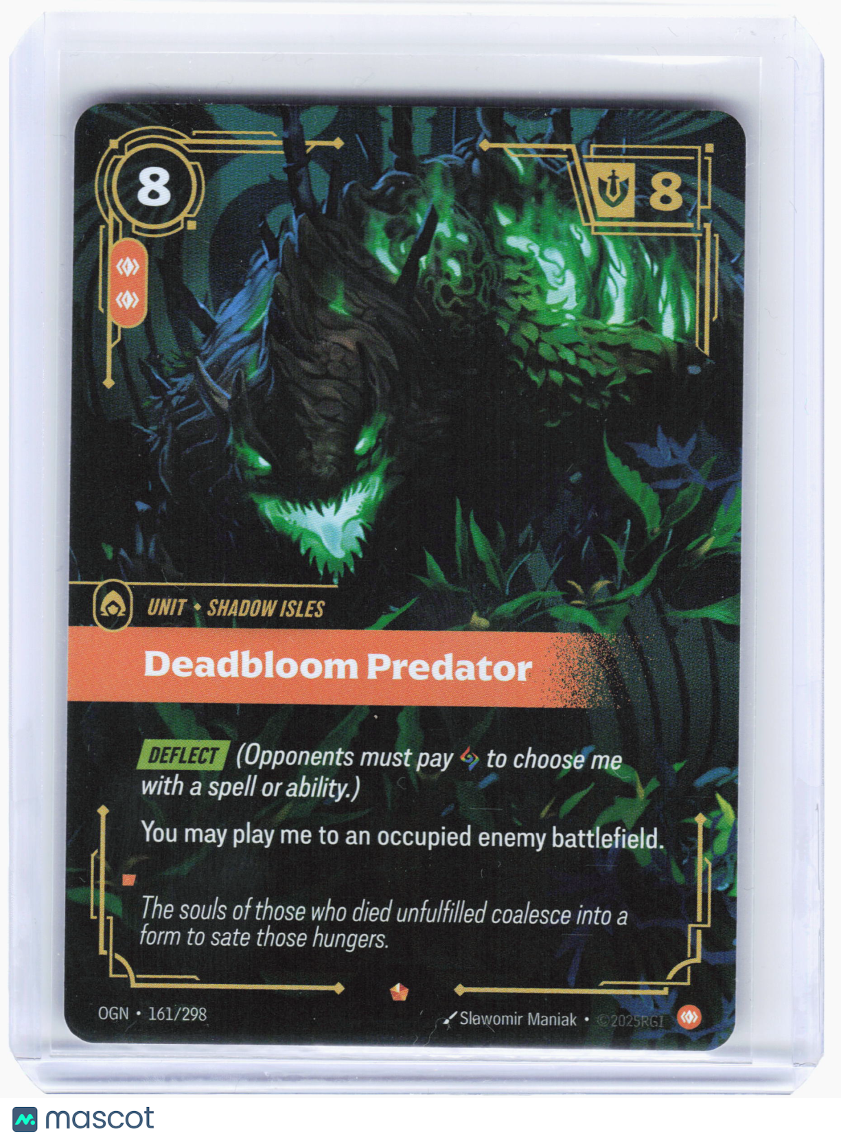 2025 Riftbound—Deadbloom Predator Origins—Epic Foil