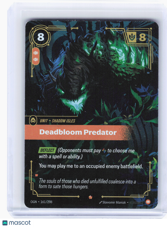 2025 Riftbound—Deadbloom Predator Origins—Epic Foil