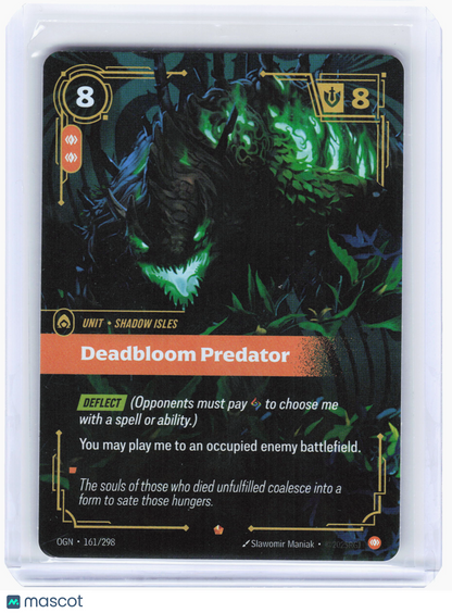 2025 Riftbound—Deadbloom Predator Origins—Epic Foil