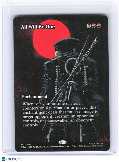 2024 Magic: The Gathering—All Will Be One (Borderless) #8 (PZA)—Mythic Non-Foil
