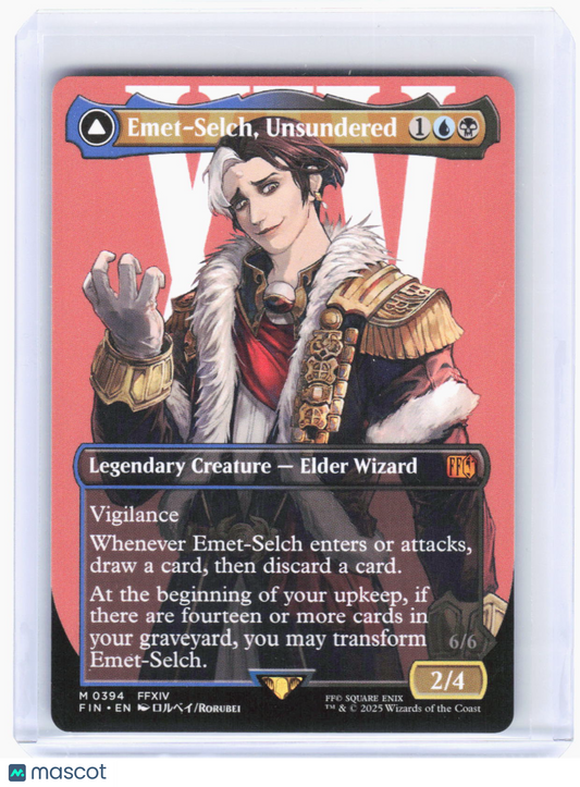 2025 Magic: The Gathering—Emet-Selch, Unsundered #394(FIN)—Mythic Non-Foil