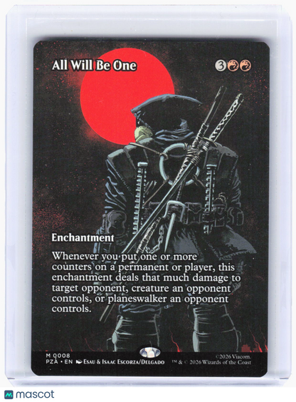 2024 Magic: The Gathering—All Will Be One (Borderless) #8 (PZA)—Mythic Non-Foil