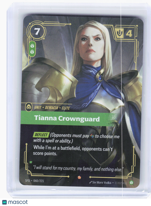2026 Riftbound—Tianna Crownguard Spiritforged—Epic Foil
