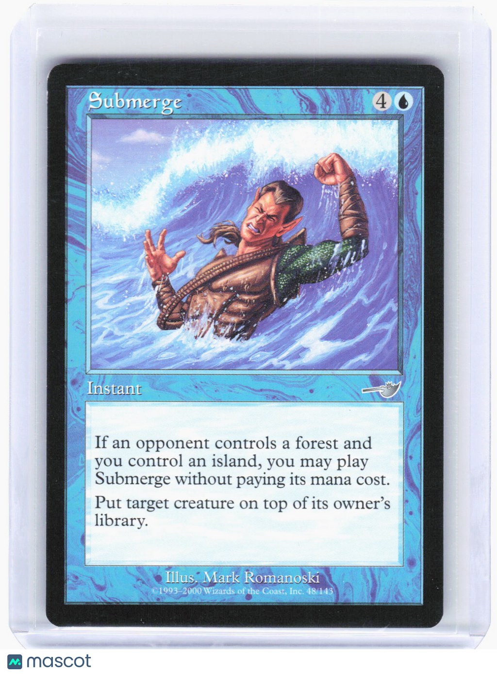 2000 Magic: The Gathering—Submerge #48 Nemesis—Uncommon Non-Foil (LP)