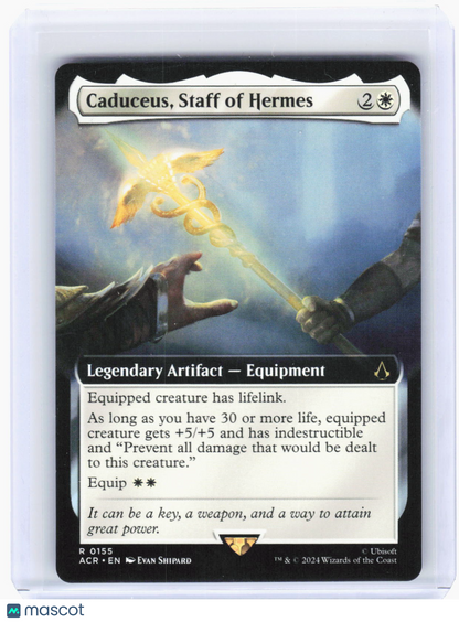 2024 Magic: The Gathering—Caduceus, Staff of Hermes #155 (ACR)—Rare Non-Foil