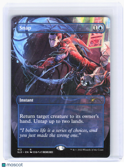 2022 Magic: The Gathering—Snap #412 Secret Lair Drop Series—Rare Non-Foil