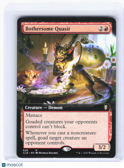 2022 Magic: The Gathering—Bothersome Quasit #628 (CLB)—Rare Non-Foil