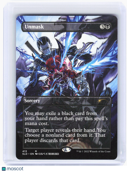 2022 Magic: The Gathering—Unmask #413 Secret Lair Drop Series—Rare Non-Foil