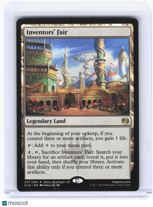 2016 Magic: The Gathering—Inventors' Fair #247 Kaladesh—Rare Non-Foil