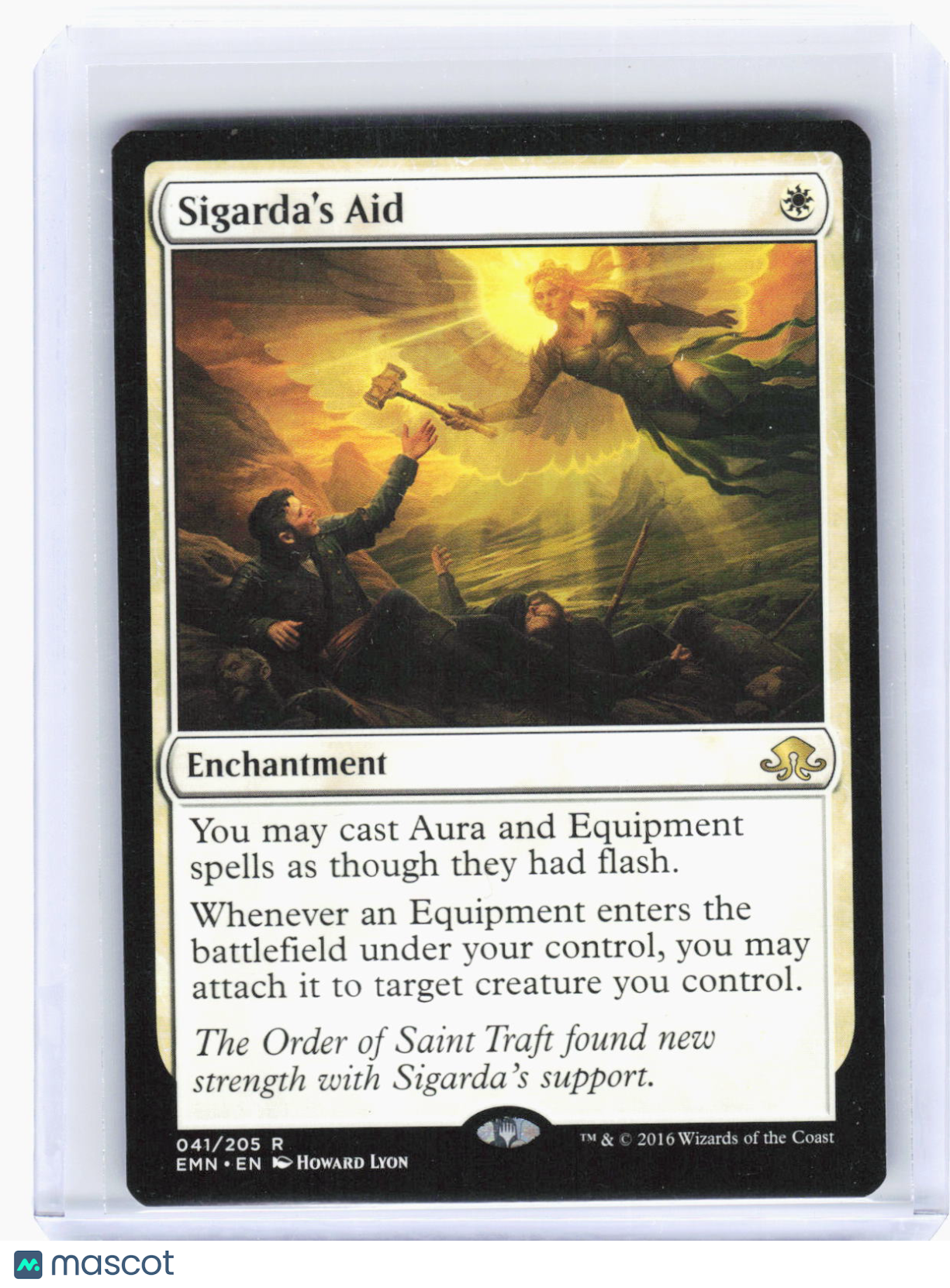 2016 Magic: The Gathering—Sigarda's Aid #41 Eldritch Moon—Rare Non-Foil