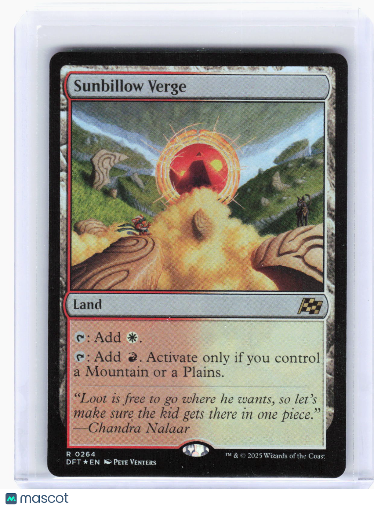 2025 Magic: The Gathering—Sunbillow Verge #264 Aetherdrift—Rare Foil