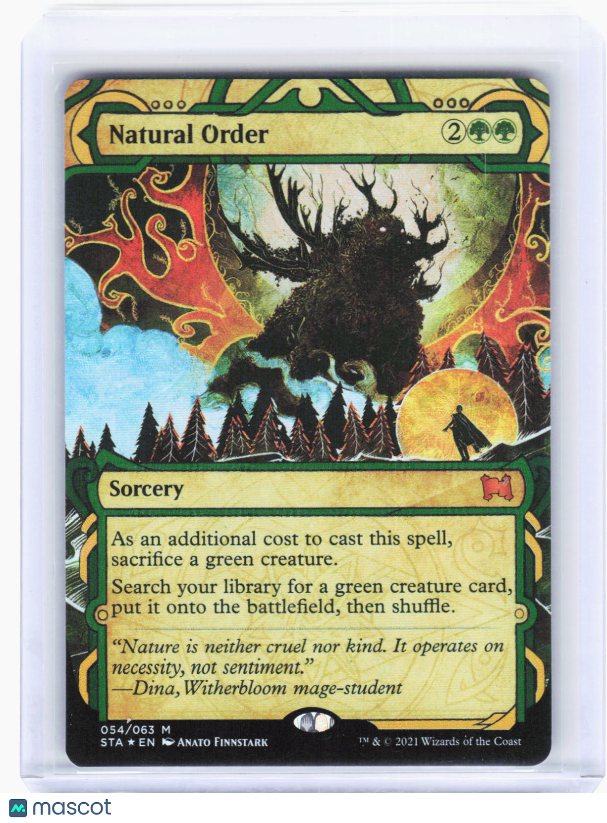 2021 Magic: The Gathering—Natural Order #54 (STA)—Mythic Foil