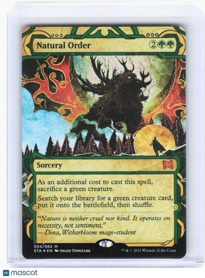 2021 Magic: The Gathering—Natural Order #54 (STA)—Mythic Foil