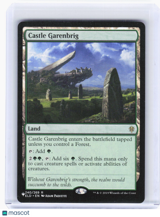 2019 Magic: The Gathering—Castle Garenbrig #240 The List Reprints—Rare Non-Foil