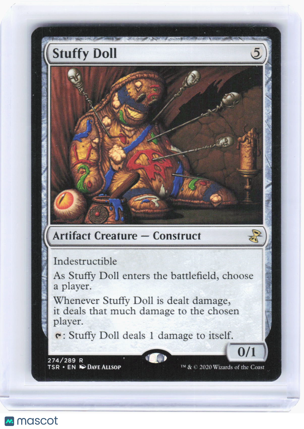 2021 Magic: The Gathering—Stuffy Doll #274 Time Spiral: Remastered—Rare Non-Foil