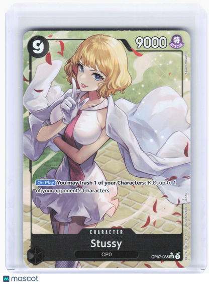 2024 One Piece TCG—Stussy (Parallel) #OP07-085 500 Years in the Future—SR Foil